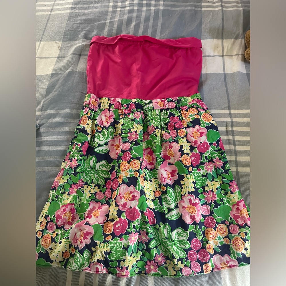 Lilly Pulitzer Strapless Dress